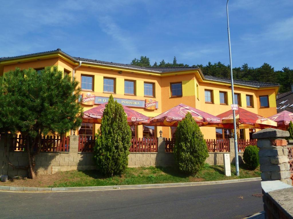 Hotel Pohadka Most Buitenkant foto